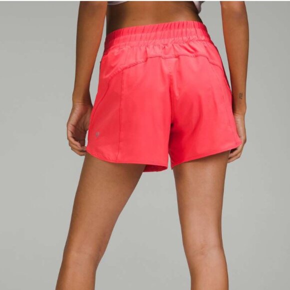 Lululemon Track That Mid-Rise Lined Short 5" Pale Raspberry - Picture 5 of 5